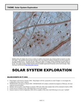 Solar System Exploration