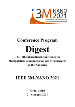3M-NANO 2012: Keynote Reports