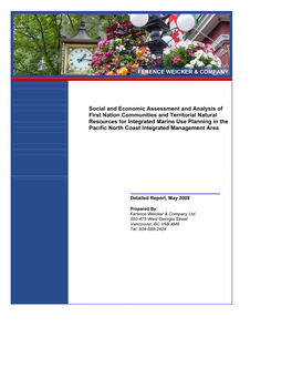 Social and Economic Assessment (PDF)