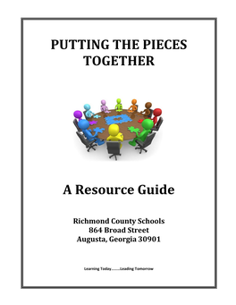 PUTTING the PIECES TOGETHER a Resource Guide