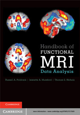 Handbook of Functional MRI Data Analysis