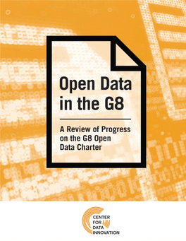 Open Data in the G8: a Review of Progress on the Open Data Charter
