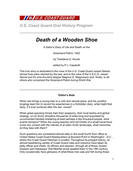 Death of a Wooden Shoe