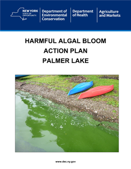 Harmful Algal Bloom Action Plan Palmer Lake