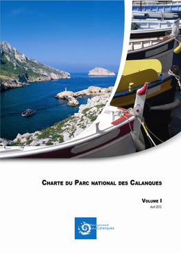 Charte Du Parc National Des Calanques ‐ Sommaire