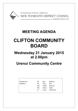 Clifton Community Board