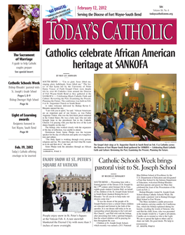 Catholics Celebrate African American Heritage at SANKOFA