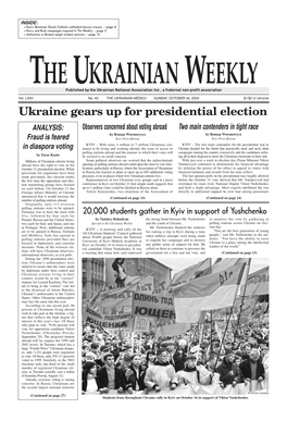 The Ukrainian Weekly 2004, No.43