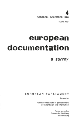 European L Documentation ::: ~ a Survey@