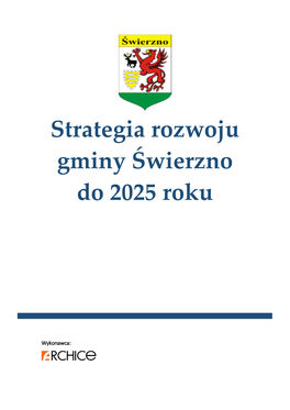 Strategia Rozwoju Gminy Świerzno Do 2025 Roku