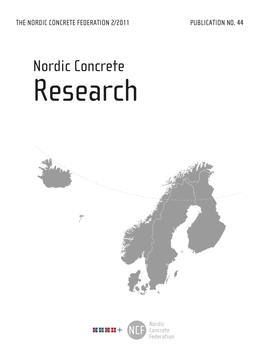 Nordic Concrete Research