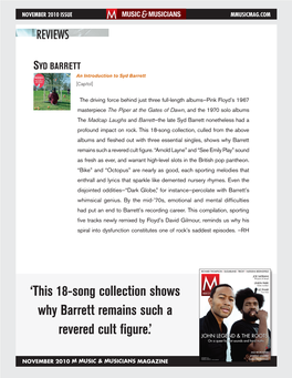 This 18-Song Collection Shows Why Barrett