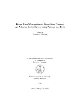 PDF (Metchev Thesis.Pdf)