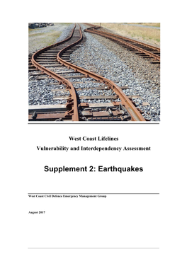 Supplement 2: Earthquakes