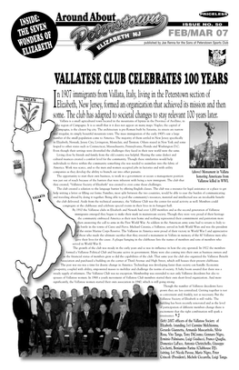 Vallatese Club Celebrates 100 Years