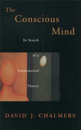 Chalmers, David J. 1996. the Conscious Mind