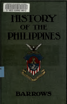 A History of the Philippines