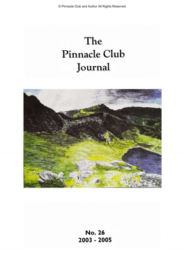 The Pinnacle Club Journal