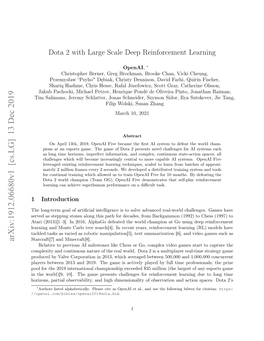 Dota 2 with Large Scale Deep Reinforcement Learning