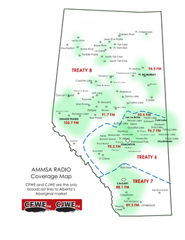 AMMSA RADIO Coverage