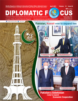 Diplomatic Focus April 2021