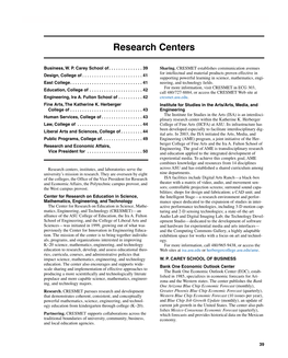 Research Centers