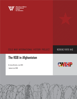The KGB in Afghanistan