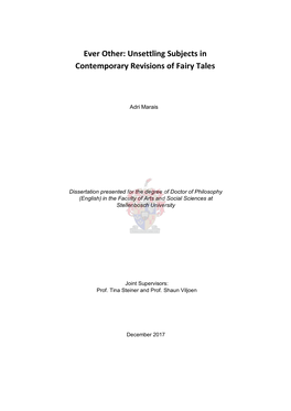 Ever Other: Unsettling Subjects in Contemporary Revisions of Fairy Tales