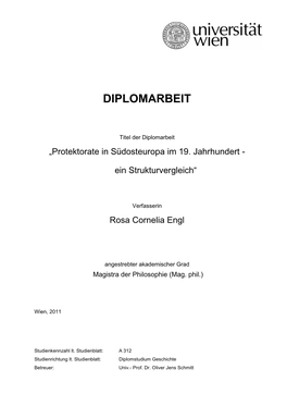 Diplomarbeit