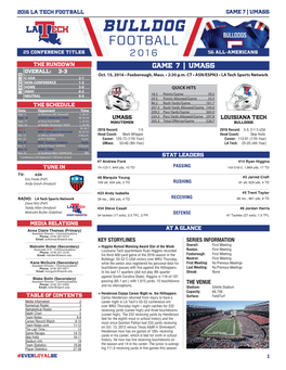 2016 10 15 LA Tech Football Notebook.Indd