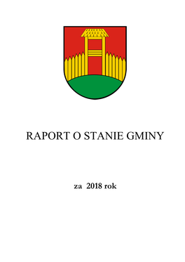 Raport O Stanie Gminy