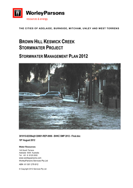 Stormwater Management Plan 2012