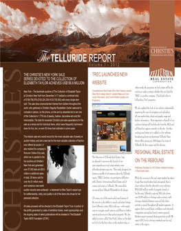 The Telluride Report Volume I 2012.Indd
