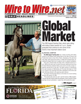 TUESDAY, AUGUST 21, 2012 Published by Florida Equine Publications Inc