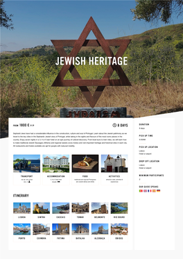 Jewish Heritage Salvador Tours