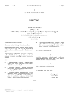Az Európai Unió Hivatalos Lapja L Jogszabályok = Official Journal Of