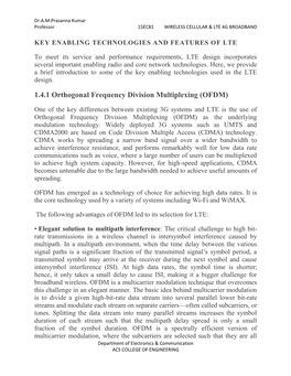 1.4.1 Orthogonal Frequency Division Multiplexing (OFDM)