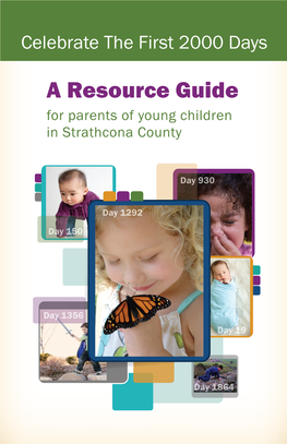 A Resource Guide for Parents of Young Children in Strathcona County