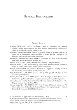 Bibliography of Vol. II