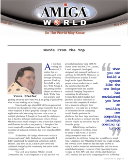 Amiga World Issue 1