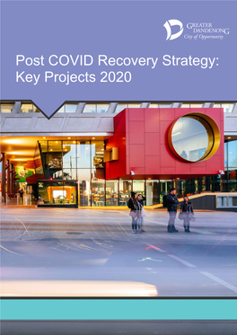 Download Post COVID Recovery Strategy: Key Projects 2020