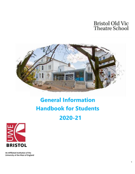 General Information Handbook for Students 2020-21