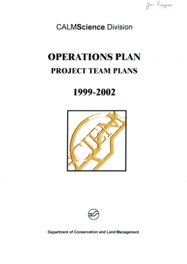 Operations Plan 1999-2002