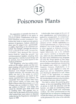 Poisonous Plants