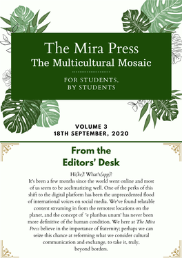 The Mira Press the Multicultural Mosaic