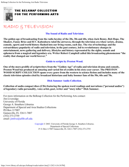 Radio Television