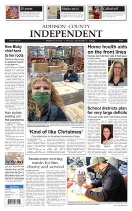 'Kind of Like Christmas' Home Health Aids on the Front Lines