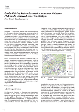 Flutmulde Weisweil-West Im Klettgau Petra Gritsch, Claus Baumgartner