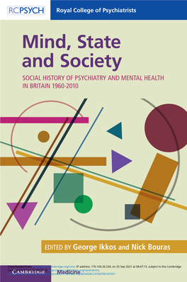 Mind, State and Society: Social History of Psychiatry and Mental Health In