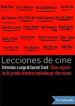 Tirard Lecciones De Cine.Pdf